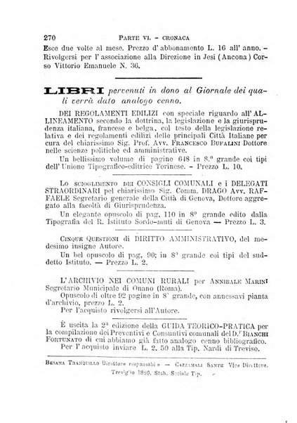 [l monitore delle pubbliche amministrazioni giornale di dottrina e giurisprudenza pei comuni e per le provincie del Regno