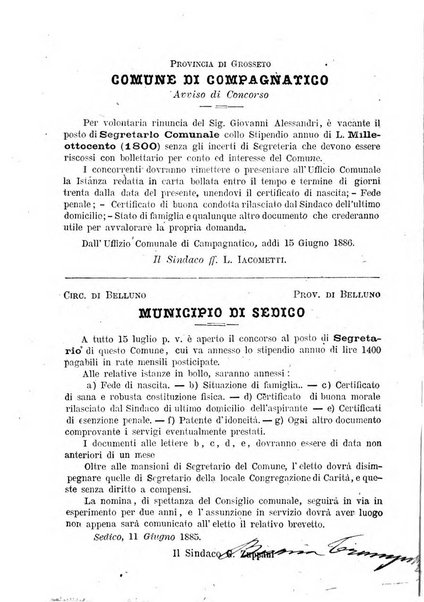 [l monitore delle pubbliche amministrazioni giornale di dottrina e giurisprudenza pei comuni e per le provincie del Regno