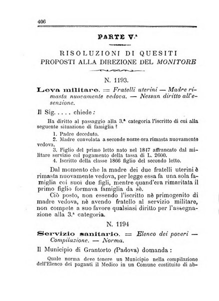 [l monitore delle pubbliche amministrazioni giornale di dottrina e giurisprudenza pei comuni e per le provincie del Regno