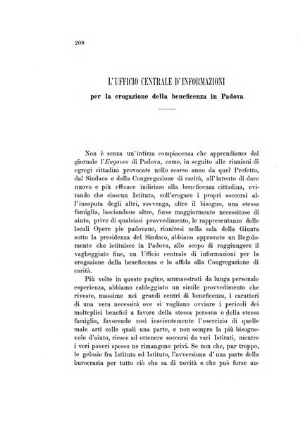 Rivista della beneficenza pubblica e delle istituzioni di previdenza