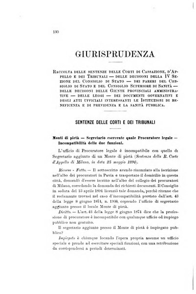 Rivista della beneficenza pubblica e delle istituzioni di previdenza