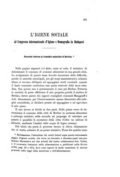 Rivista della beneficenza pubblica e delle istituzioni di previdenza