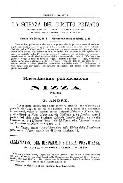 Rivista della beneficenza pubblica e delle istituzioni di previdenza