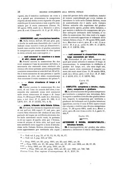 Il codice di procedura penale illustrato articolo per articolo ... secondo supplemento alla Rivista Penale