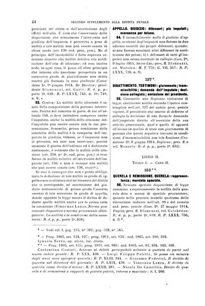 Il codice di procedura penale illustrato articolo per articolo ... secondo supplemento alla Rivista Penale