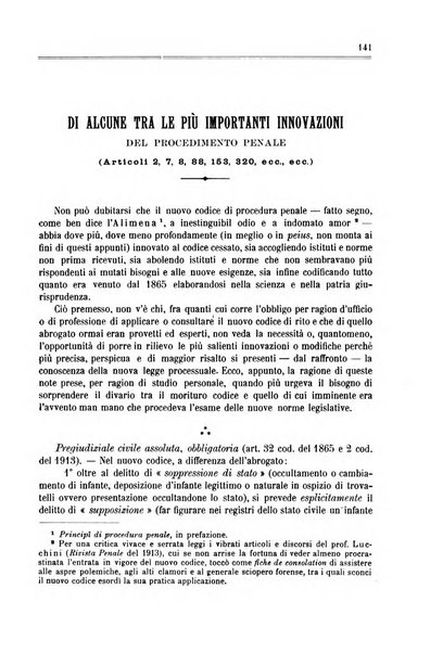 Il codice di procedura penale illustrato articolo per articolo ... secondo supplemento alla Rivista Penale