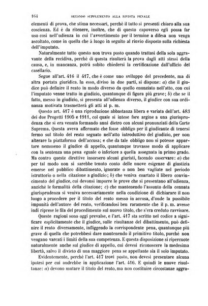 Il codice di procedura penale illustrato articolo per articolo ... secondo supplemento alla Rivista Penale