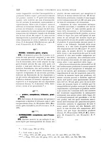 Il codice di procedura penale illustrato articolo per articolo ... secondo supplemento alla Rivista Penale