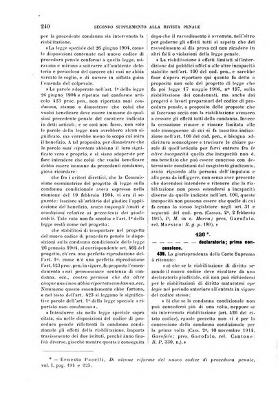 Il codice di procedura penale illustrato articolo per articolo ... secondo supplemento alla Rivista Penale