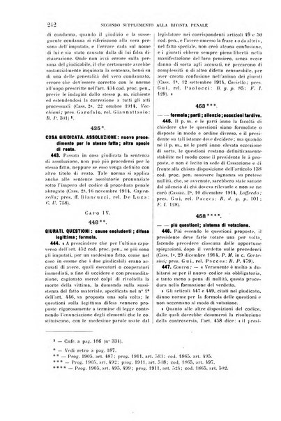 Il codice di procedura penale illustrato articolo per articolo ... secondo supplemento alla Rivista Penale