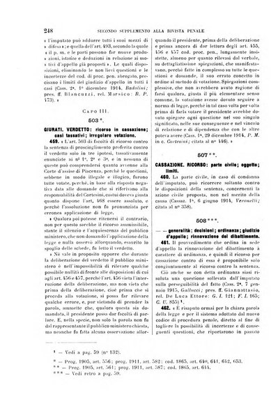 Il codice di procedura penale illustrato articolo per articolo ... secondo supplemento alla Rivista Penale