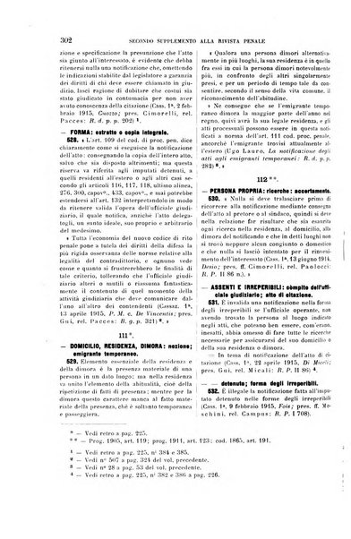 Il codice di procedura penale illustrato articolo per articolo ... secondo supplemento alla Rivista Penale