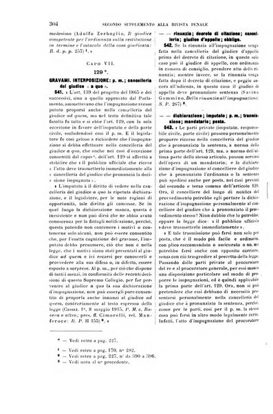 Il codice di procedura penale illustrato articolo per articolo ... secondo supplemento alla Rivista Penale