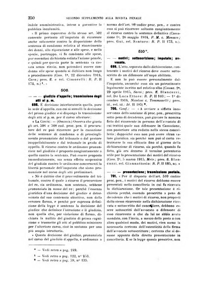 Il codice di procedura penale illustrato articolo per articolo ... secondo supplemento alla Rivista Penale