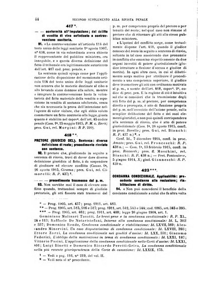 Il codice di procedura penale illustrato articolo per articolo ... secondo supplemento alla Rivista Penale