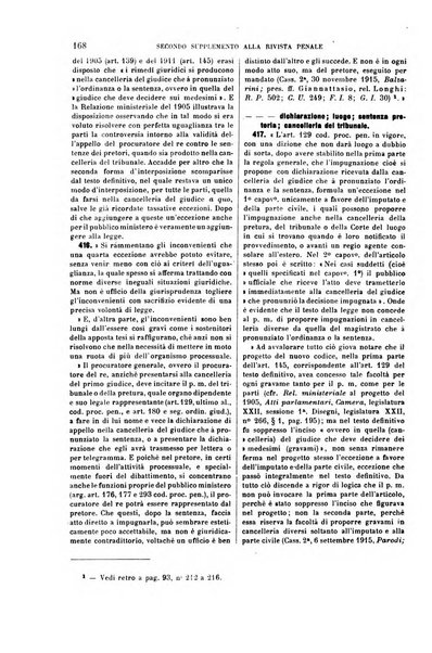 Il codice di procedura penale illustrato articolo per articolo ... secondo supplemento alla Rivista Penale