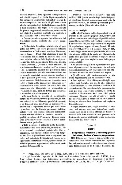 Il codice di procedura penale illustrato articolo per articolo ... secondo supplemento alla Rivista Penale