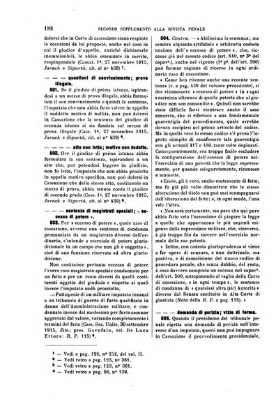 Il codice di procedura penale illustrato articolo per articolo ... secondo supplemento alla Rivista Penale