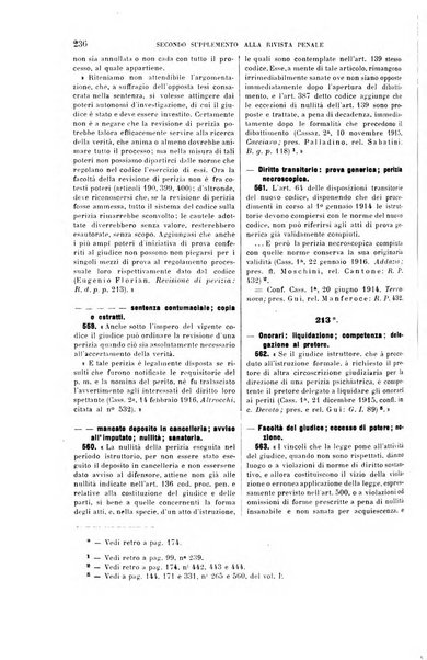 Il codice di procedura penale illustrato articolo per articolo ... secondo supplemento alla Rivista Penale