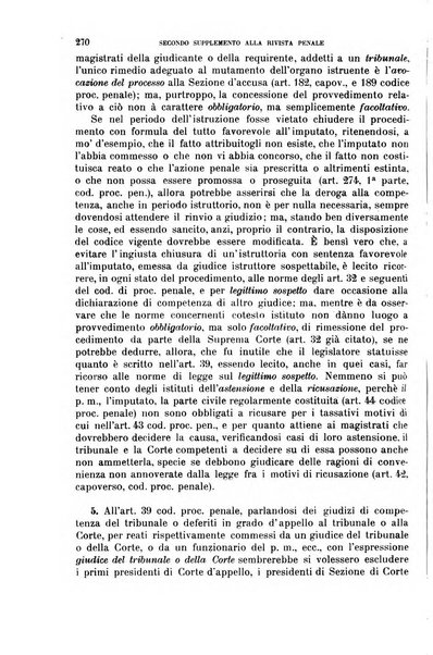 Il codice di procedura penale illustrato articolo per articolo ... secondo supplemento alla Rivista Penale