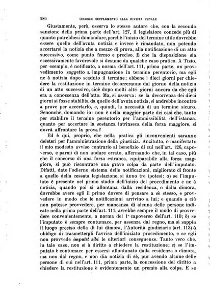 Il codice di procedura penale illustrato articolo per articolo ... secondo supplemento alla Rivista Penale