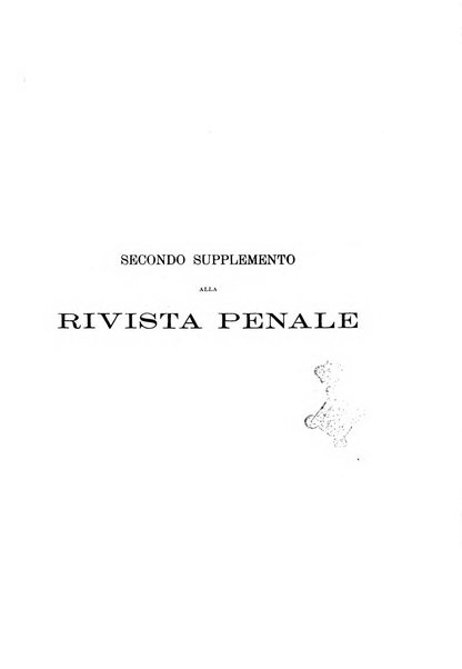 Il codice di procedura penale e i codici penali militari. Procedura secondo supplemento alla Rivista Penale