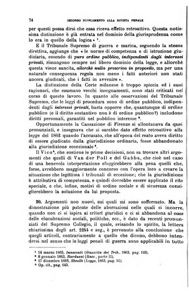 Il codice di procedura penale e i codici penali militari. Procedura secondo supplemento alla Rivista Penale