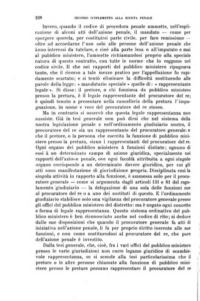 Il codice di procedura penale e i codici penali militari. Procedura secondo supplemento alla Rivista Penale