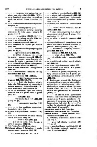 Il codice di procedura penale e i codici penali militari. Procedura secondo supplemento alla Rivista Penale