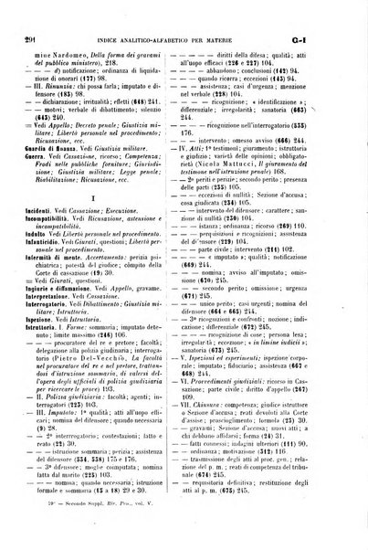 Il codice di procedura penale e i codici penali militari. Procedura secondo supplemento alla Rivista Penale