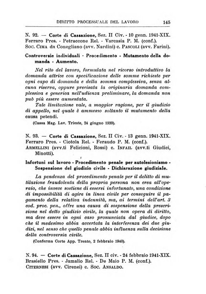 La giustizia del lavoro periodico mensile di Diritto e giurisprudenza del lavoro