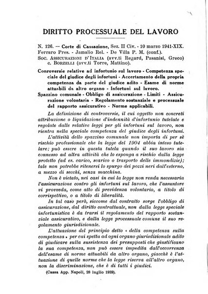 La giustizia del lavoro periodico mensile di Diritto e giurisprudenza del lavoro