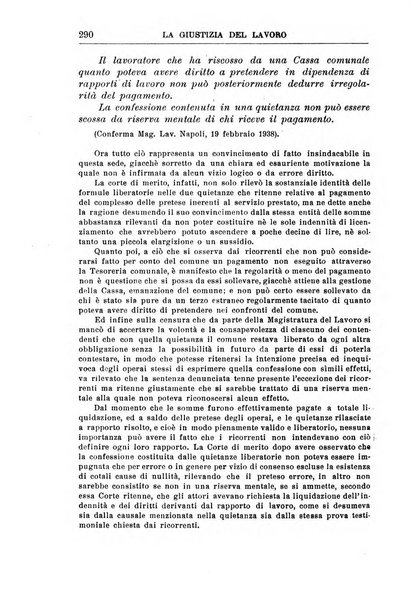 La giustizia del lavoro periodico mensile di Diritto e giurisprudenza del lavoro