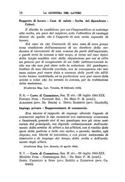 La giustizia del lavoro periodico mensile di Diritto e giurisprudenza del lavoro