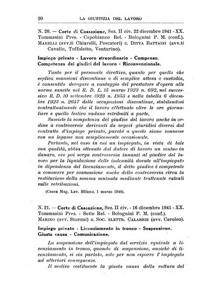 La giustizia del lavoro periodico mensile di Diritto e giurisprudenza del lavoro