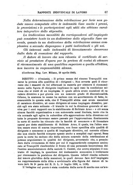 La giustizia del lavoro periodico mensile di Diritto e giurisprudenza del lavoro