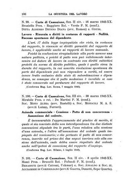 La giustizia del lavoro periodico mensile di Diritto e giurisprudenza del lavoro