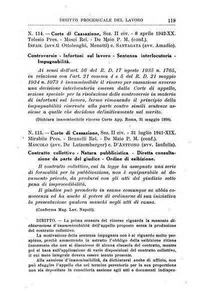 La giustizia del lavoro periodico mensile di Diritto e giurisprudenza del lavoro