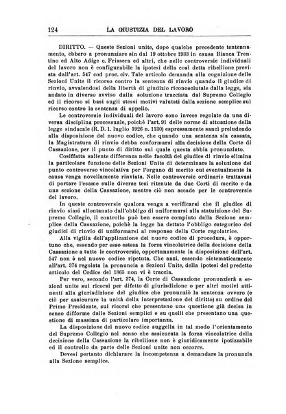 La giustizia del lavoro periodico mensile di Diritto e giurisprudenza del lavoro