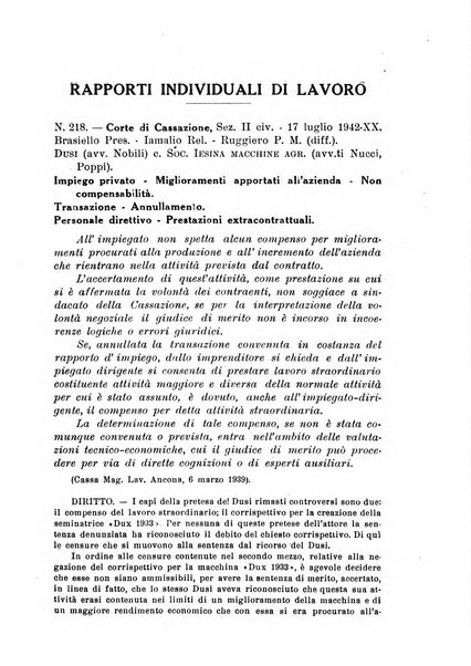 La giustizia del lavoro periodico mensile di Diritto e giurisprudenza del lavoro