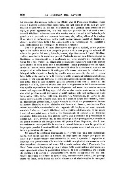 La giustizia del lavoro periodico mensile di Diritto e giurisprudenza del lavoro