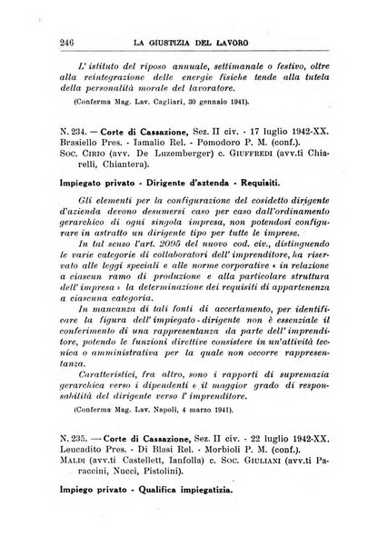 La giustizia del lavoro periodico mensile di Diritto e giurisprudenza del lavoro