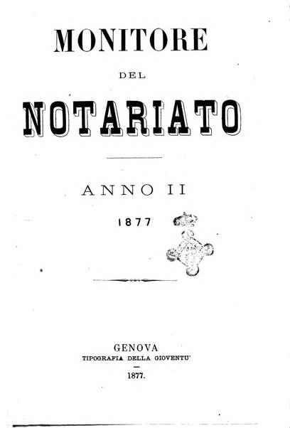 Monitore del notariato