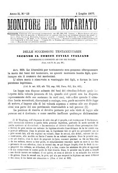 Monitore del notariato