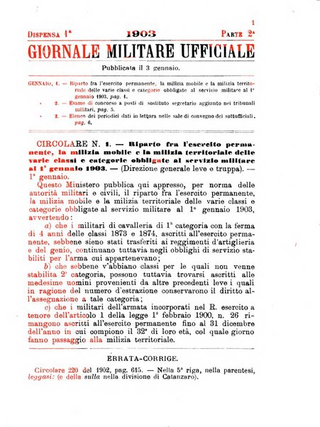 Giornale militare ufficiale