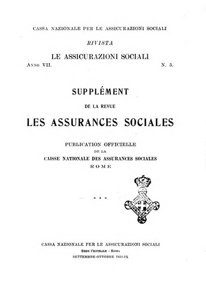 Les assurances sociales