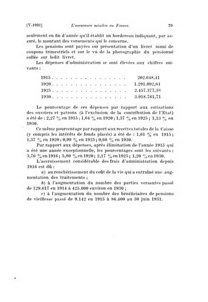 Les assurances sociales