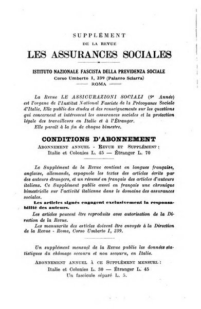 Les assurances sociales