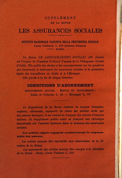 Les assurances sociales