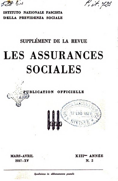 Les assurances sociales